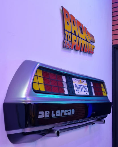 REPISA 3D DELOREAN / trasera