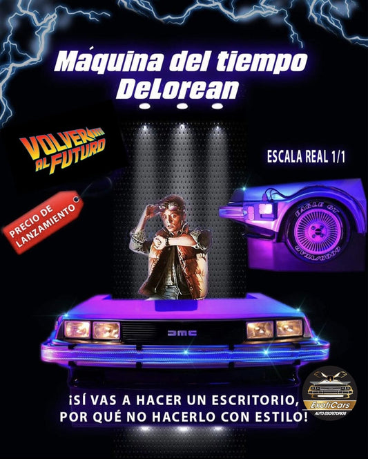 DELOREAN escritorio / Volver al Futuro