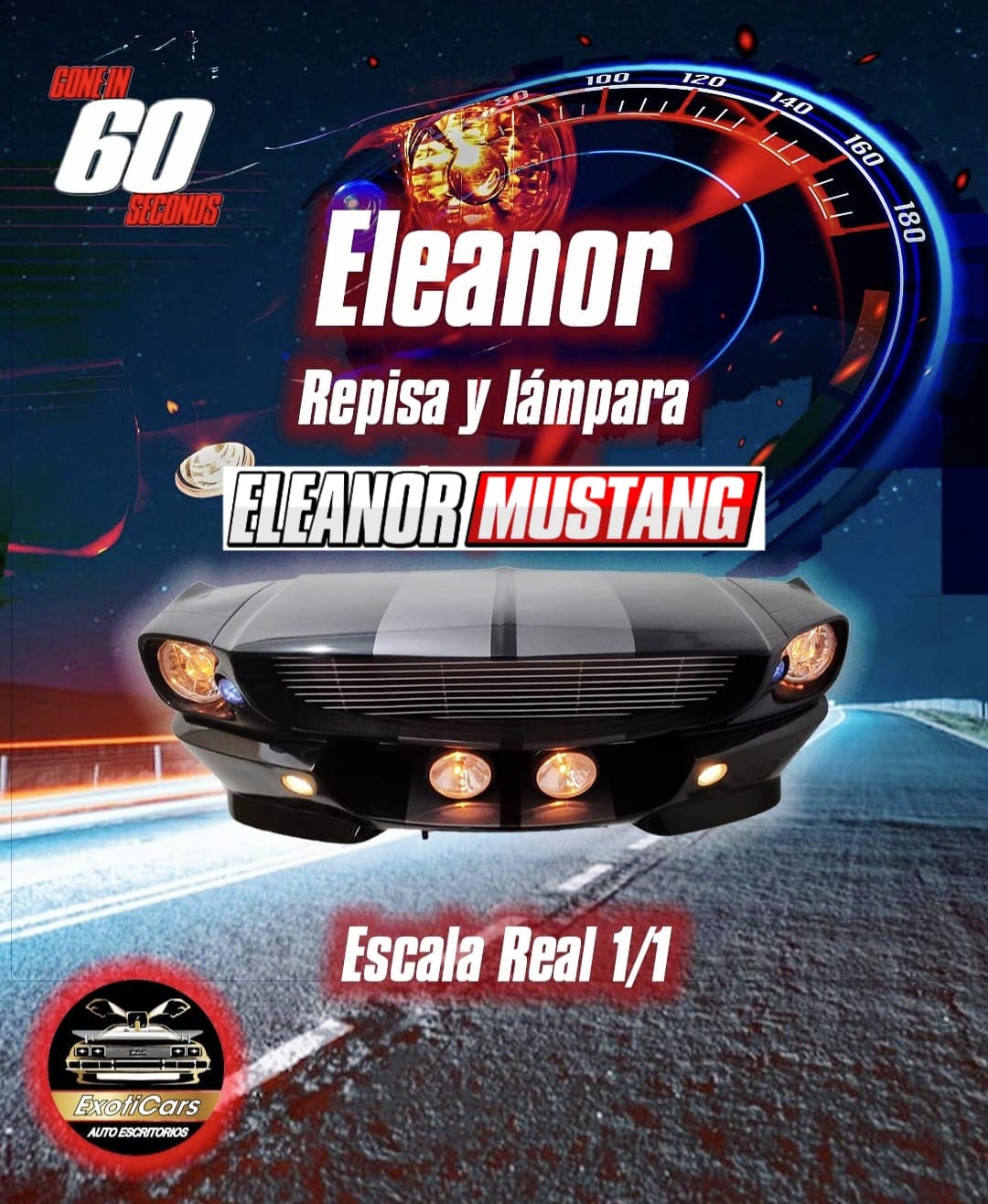 REPISA 3D ELEANOR / 60 Segundos